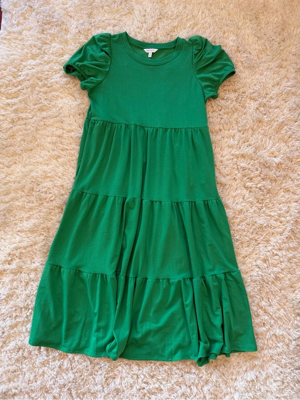 Crown and Ivy Green dress Women’s size medium - Picture 5 of 7